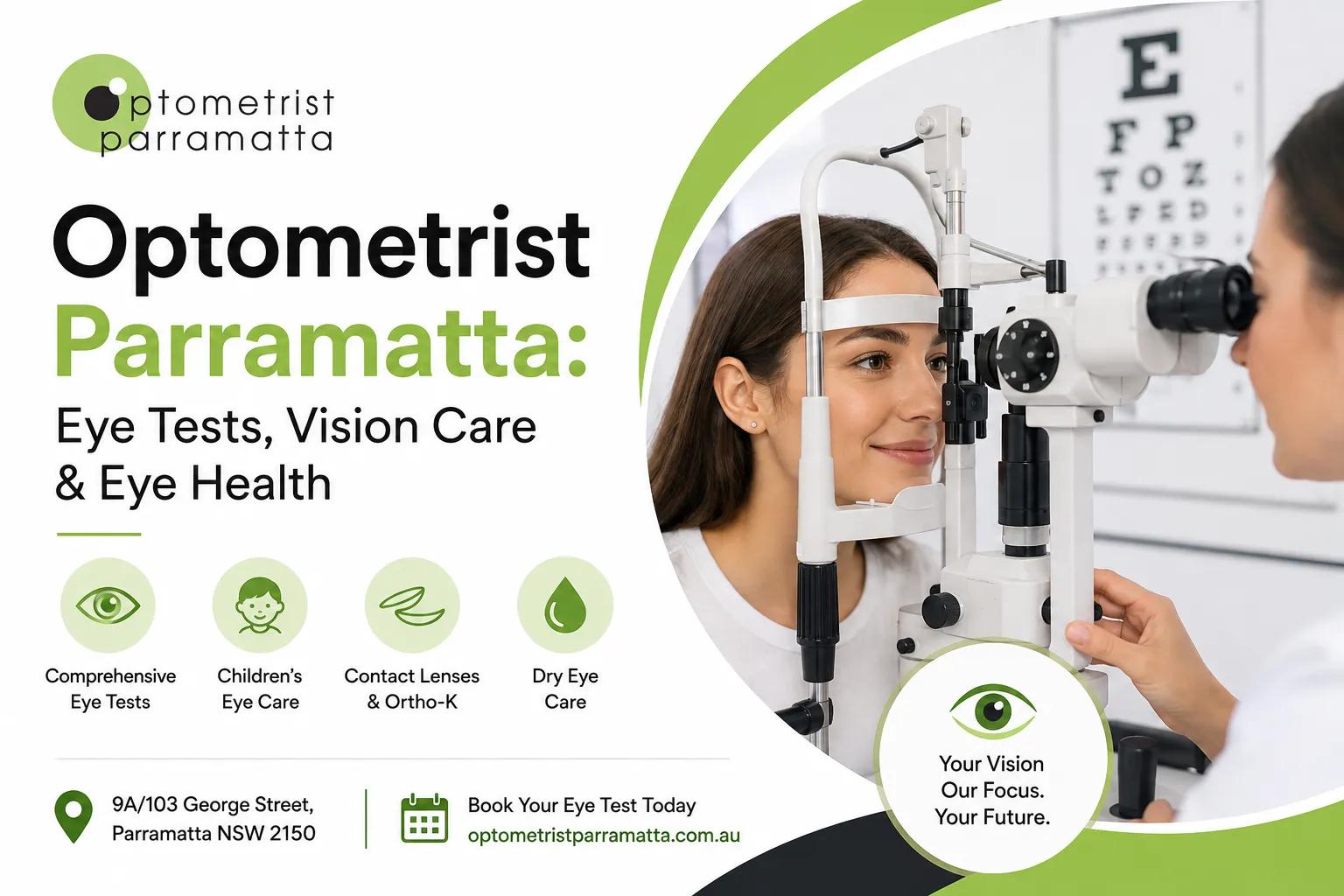 Optometrist Parramatta: Eye Tests, Vision Care & Eye Health